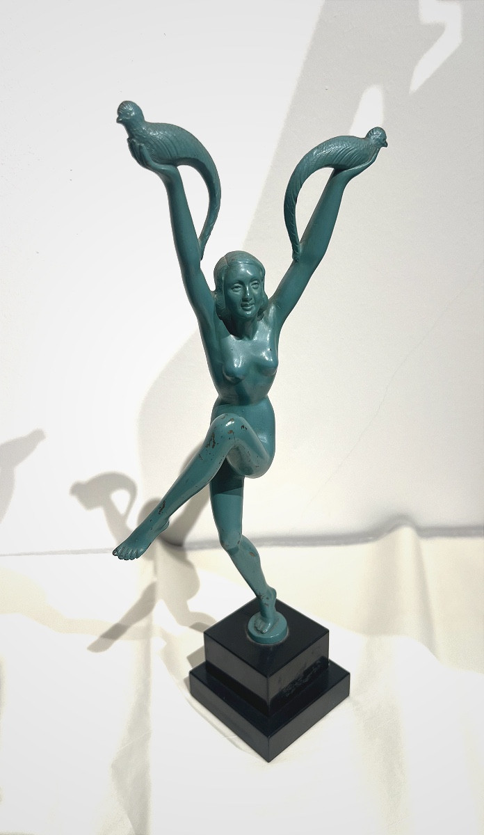 Faisans - Sculpture Art Déco S.melani-photo-4