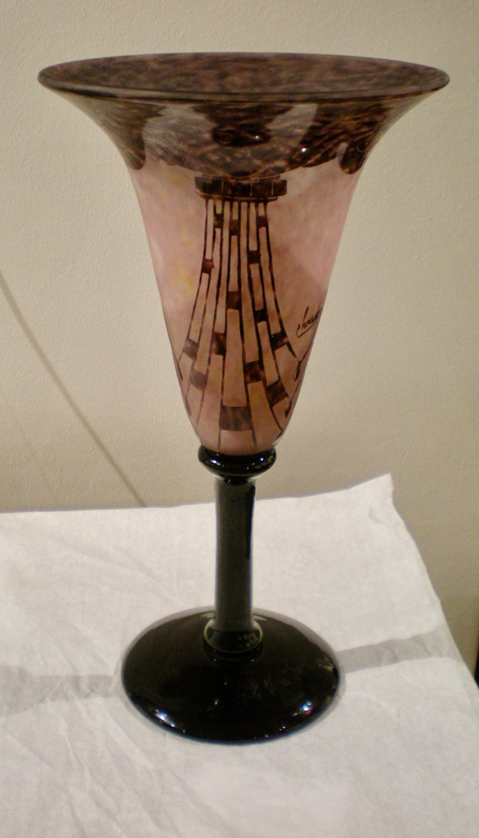 Colliers - Le Verre Français Art Deco Tazza-photo-3