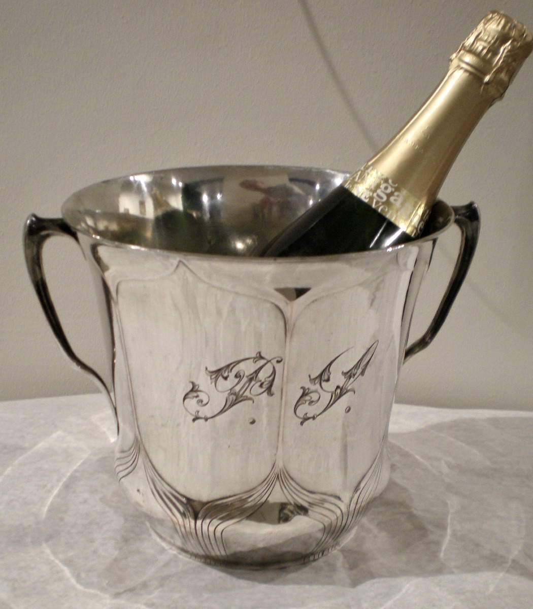 Orivit Art Nouveau Ice Bucket-photo-2