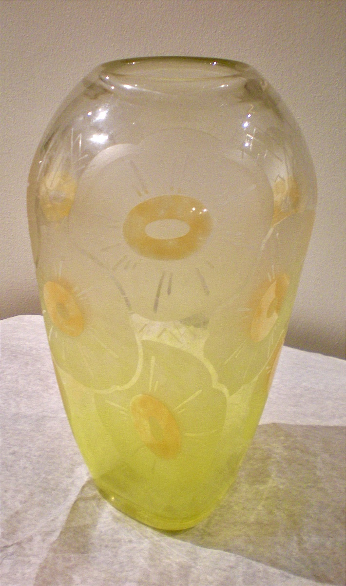 Le Verre Français Art Deco Vase-photo-2
