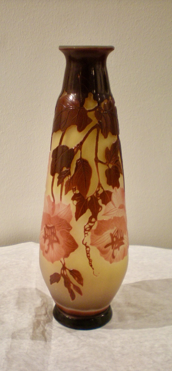 Begonias - Solifleur Art Nouveau Gallé