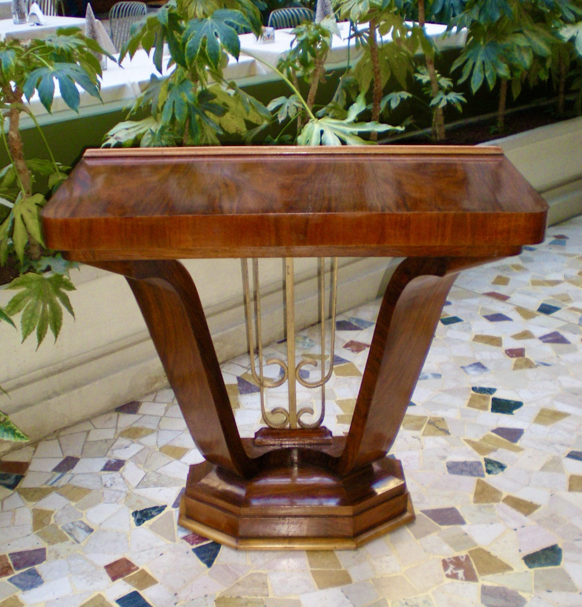 Paire de consoles Art Déco-photo-4