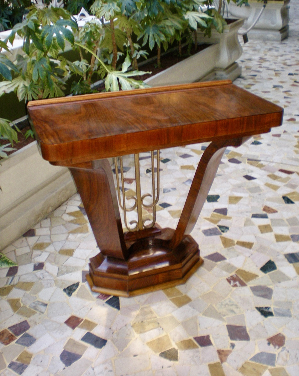 Paire de consoles Art Déco-photo-1