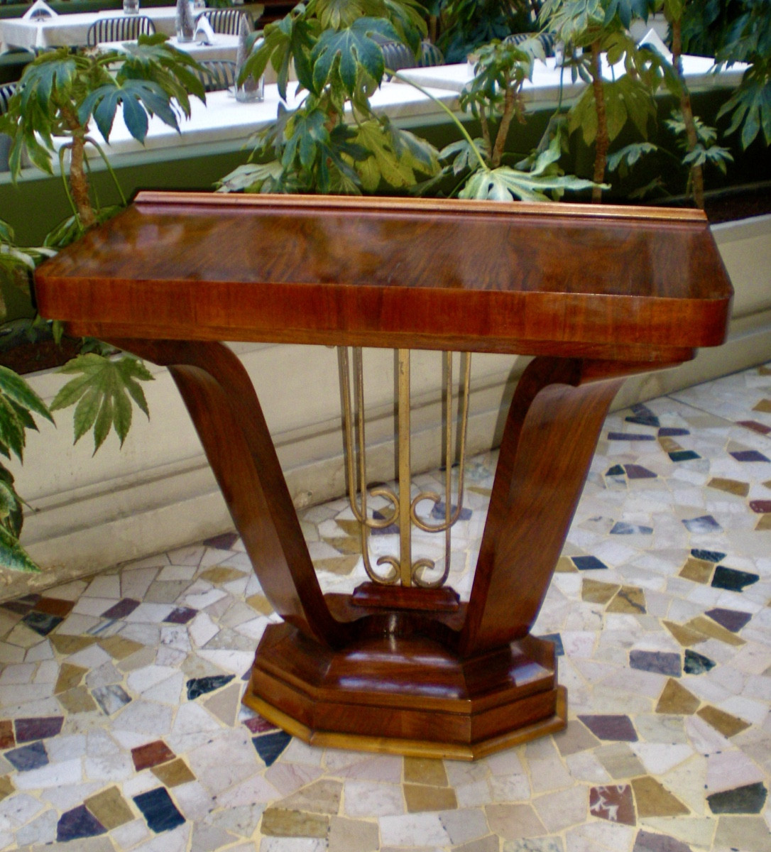 Paire de consoles Art Déco-photo-5