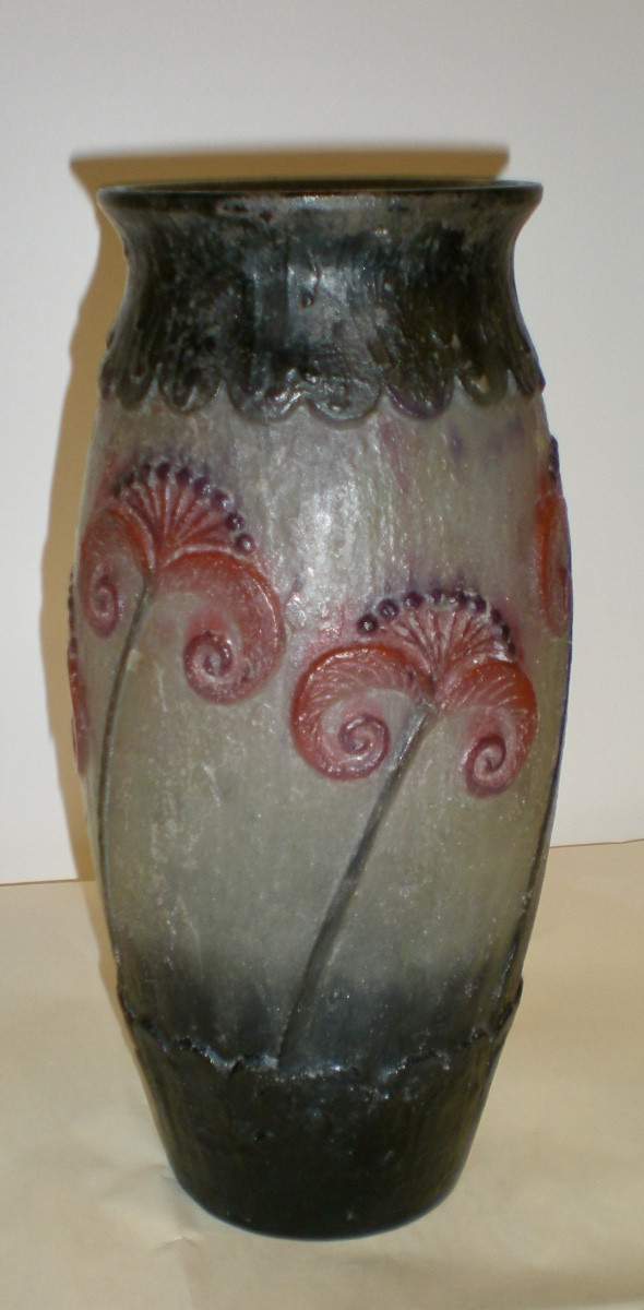 Papyrus - Vase Art déco Argy Rousseau-photo-3