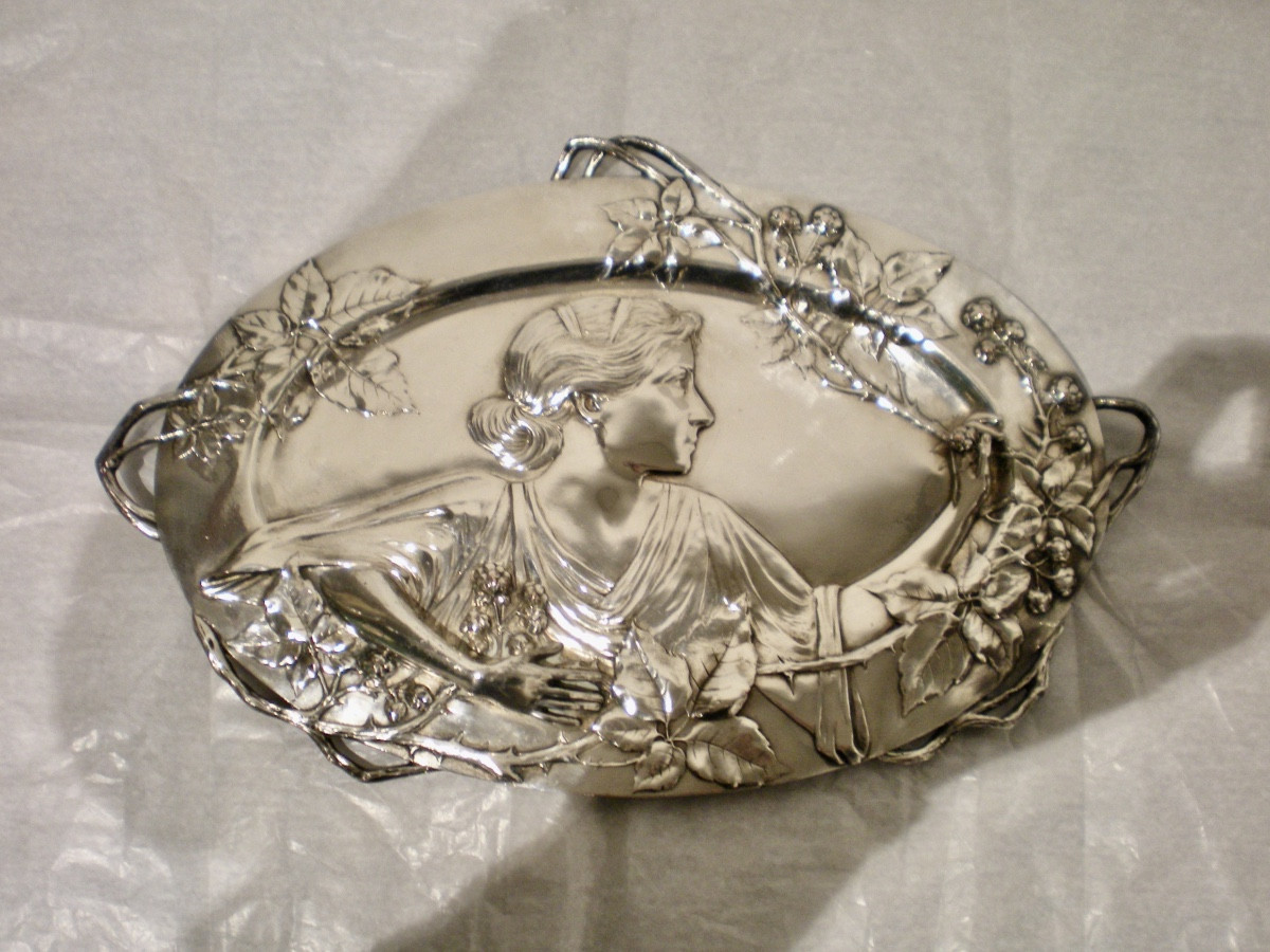 Porte-cartes Art nouveau W.M.F.-photo-2