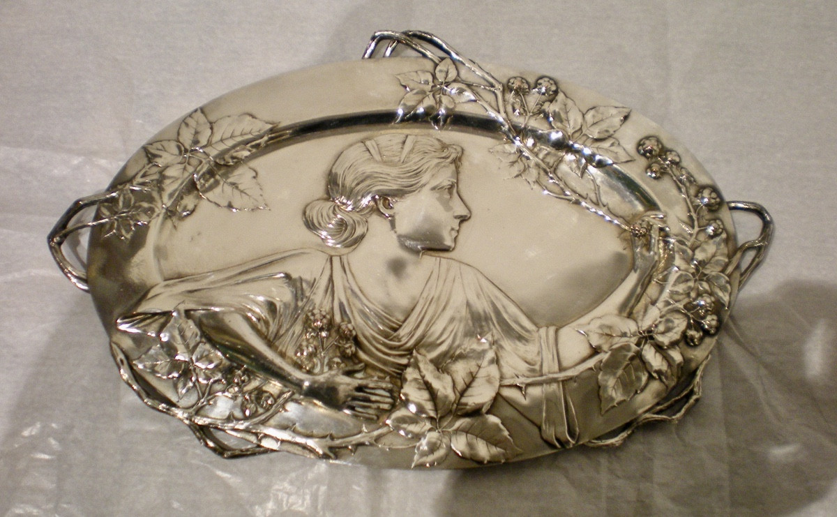 Porte-cartes Art nouveau W.M.F.-photo-3