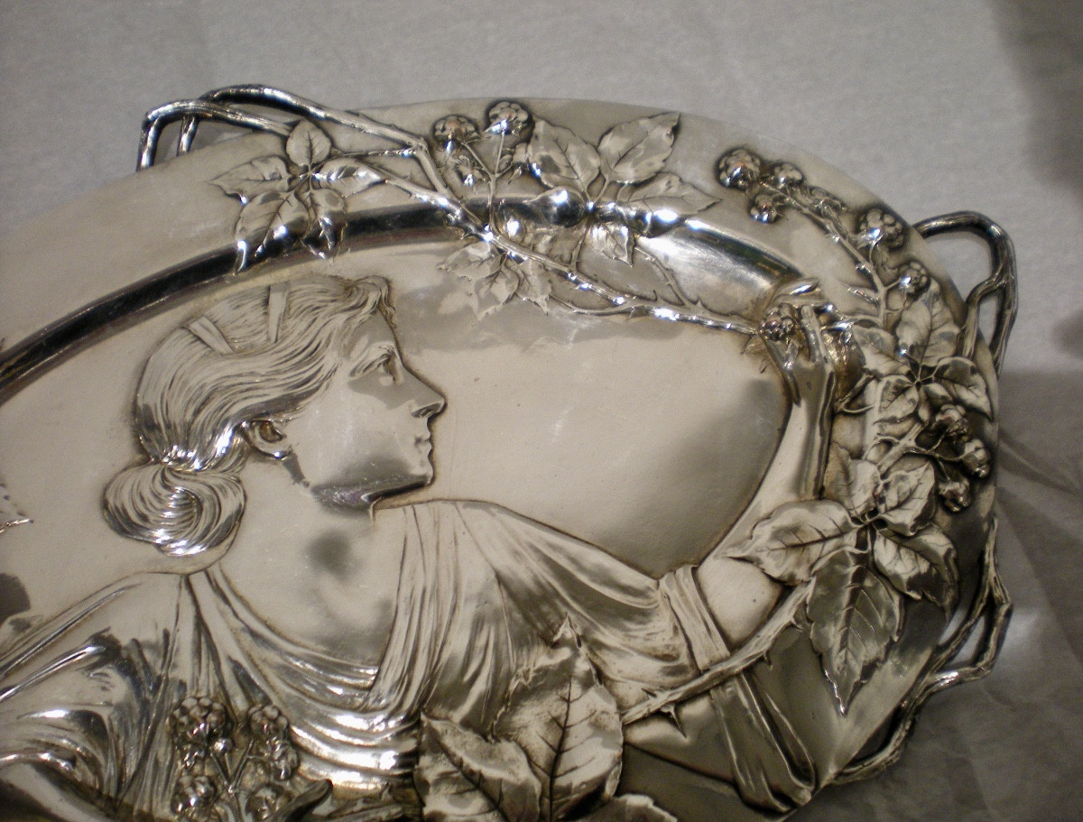 Porte-cartes Art nouveau W.M.F.-photo-4