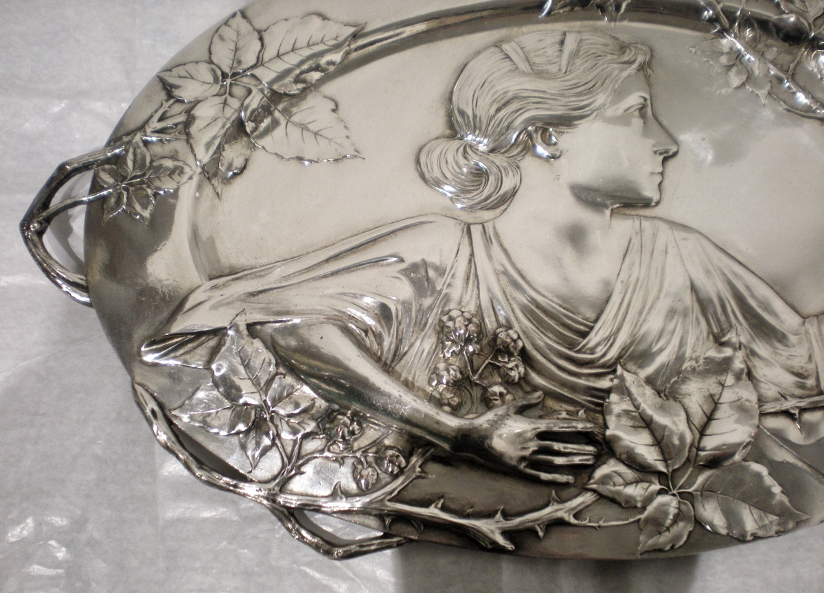 Porte-cartes Art nouveau W.M.F.-photo-2