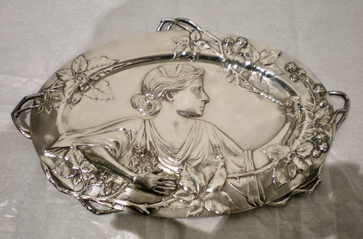 Porte-cartes Art nouveau W.M.F.-photo-3