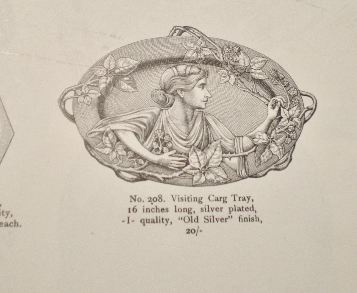 Porte-cartes Art nouveau W.M.F.-photo-4