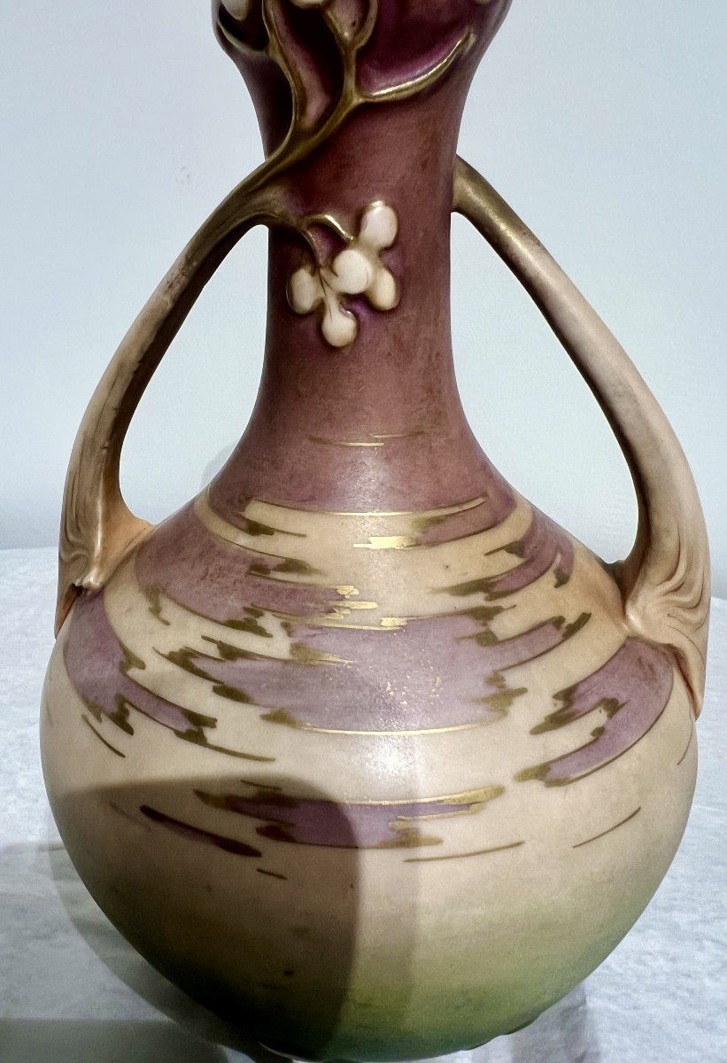 Sunrise  - Art Nouveau Amphora Vase-photo-3