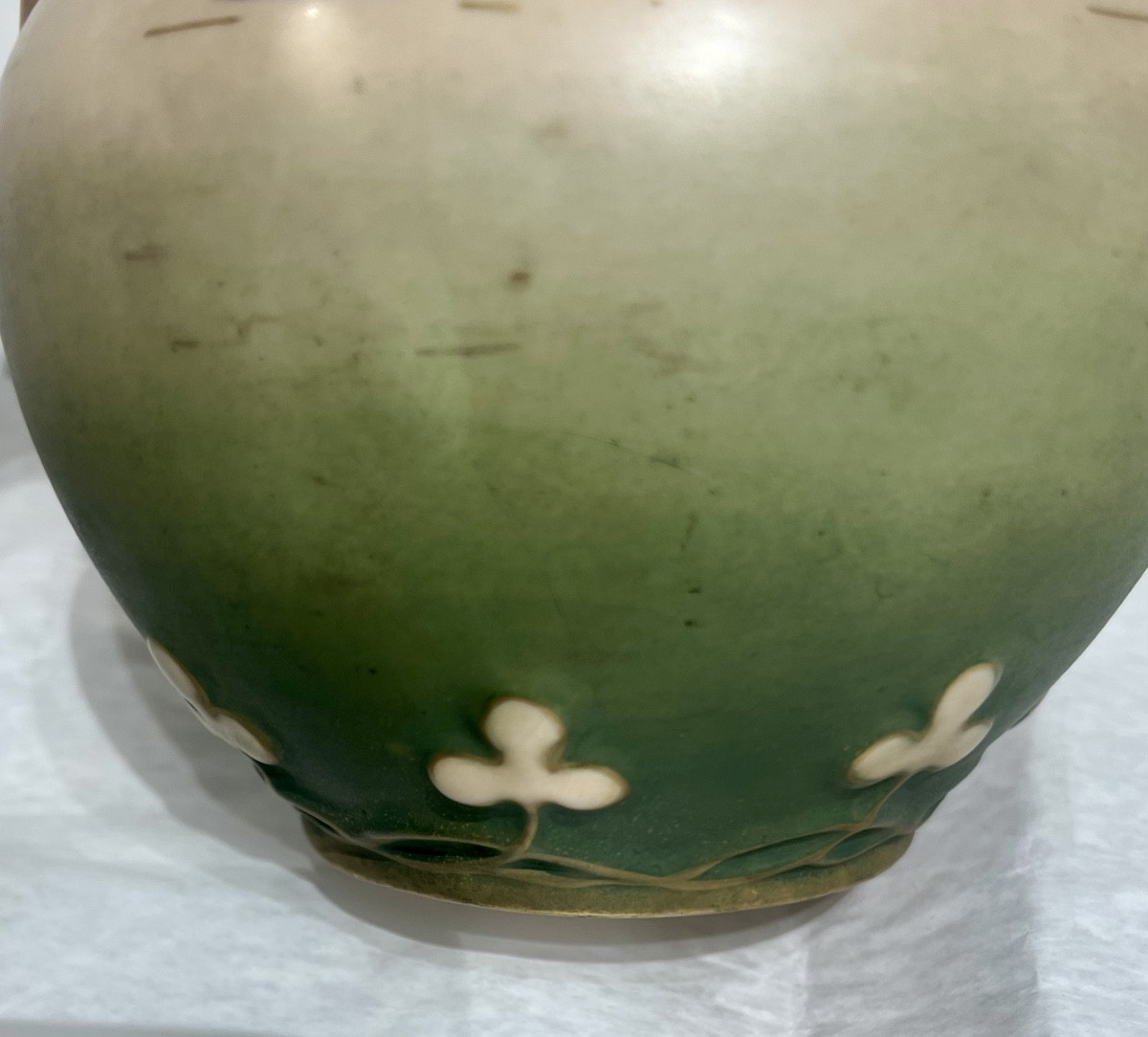 Sunrise  - Art Nouveau Amphora Vase-photo-1