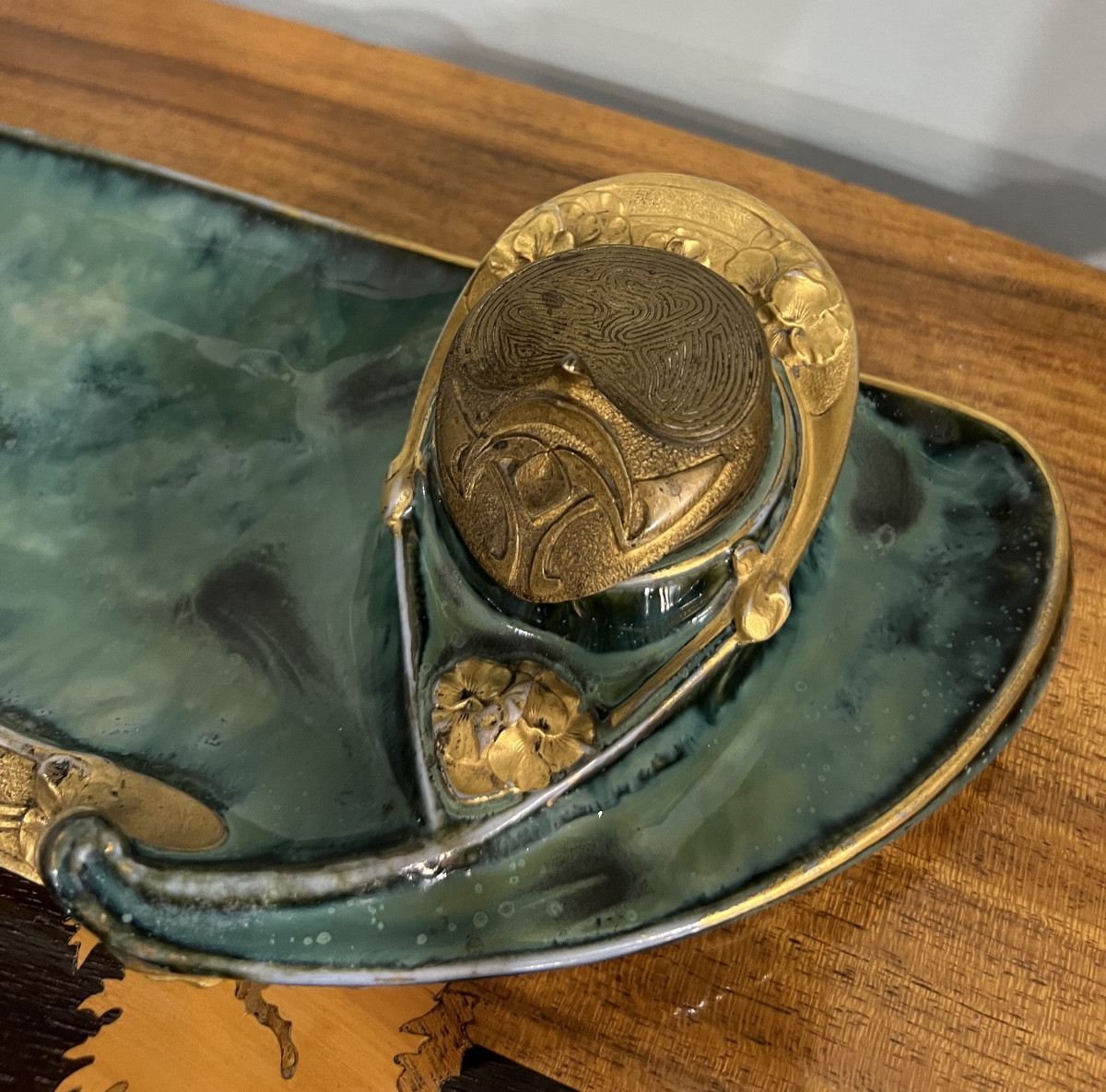 Encrier Art Nouveau Louchet-photo-2