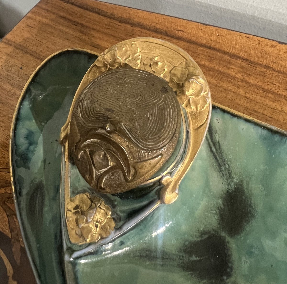 Encrier Art Nouveau Louchet-photo-2