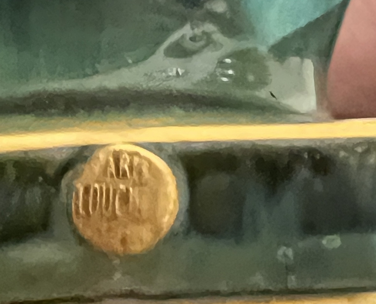 Encrier Art Nouveau Louchet-photo-3