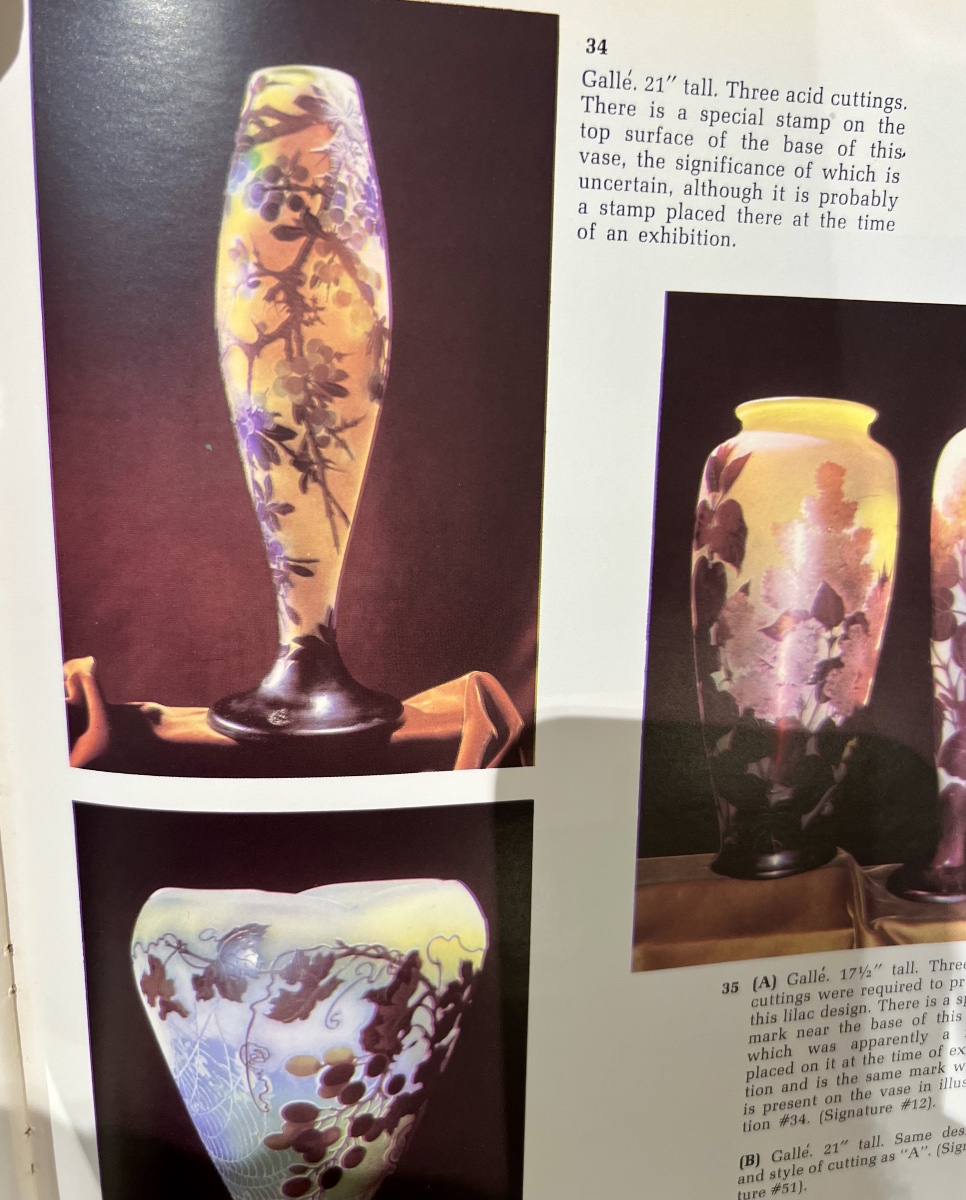 Prunelles - Vase Gallé art nouveau-photo-4