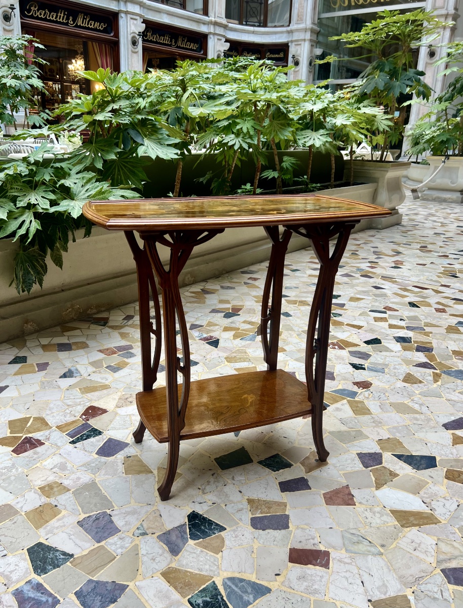 Ombelles - Table  Gallé art nouveau-photo-2