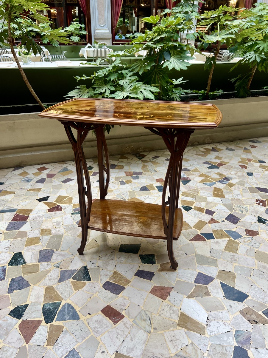 Ombelles - Table  Gallé art nouveau-photo-3