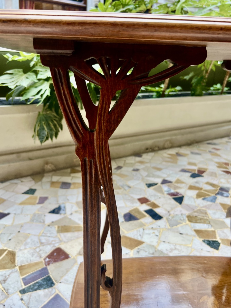 Ombelles - Table  Gallé art nouveau-photo-7