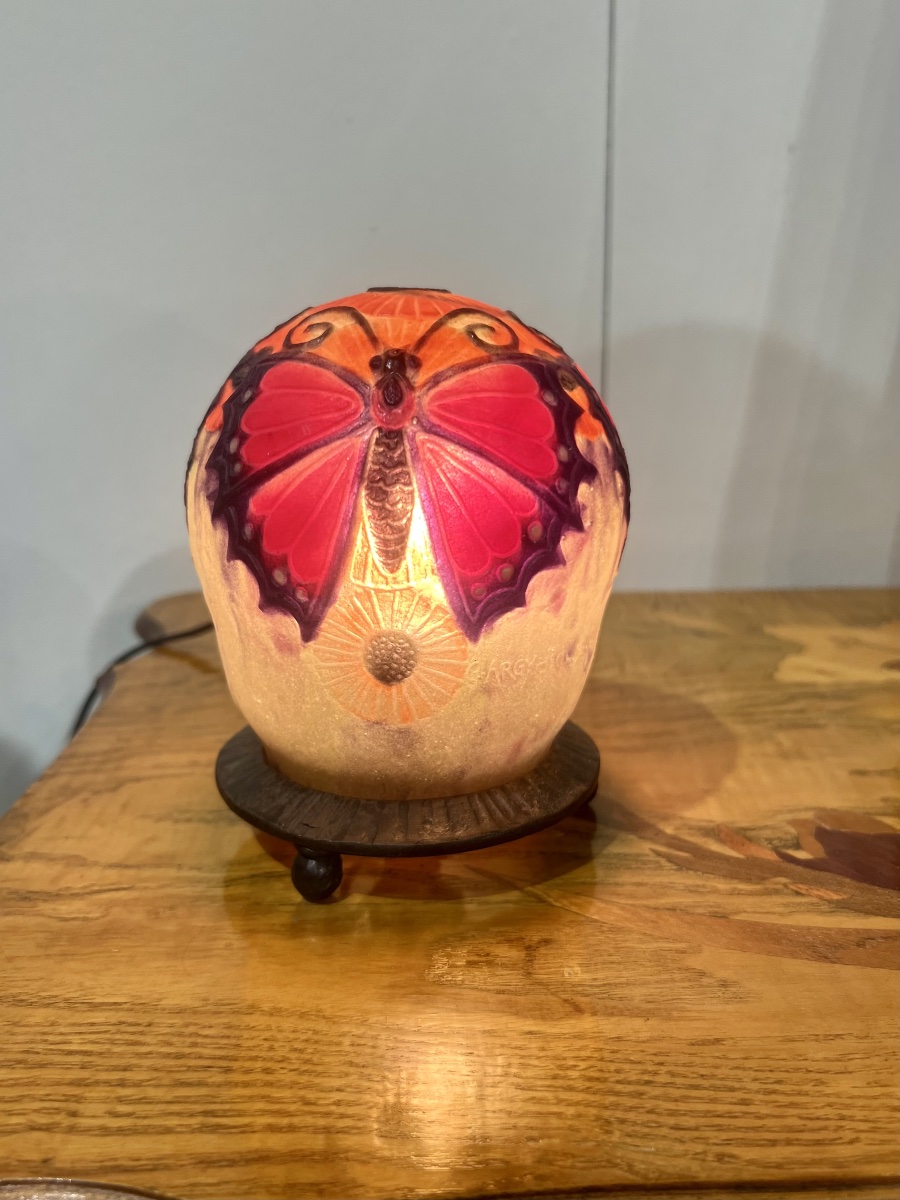 Butterflies—argy Rousseau Art Deco Nightlight -photo-4