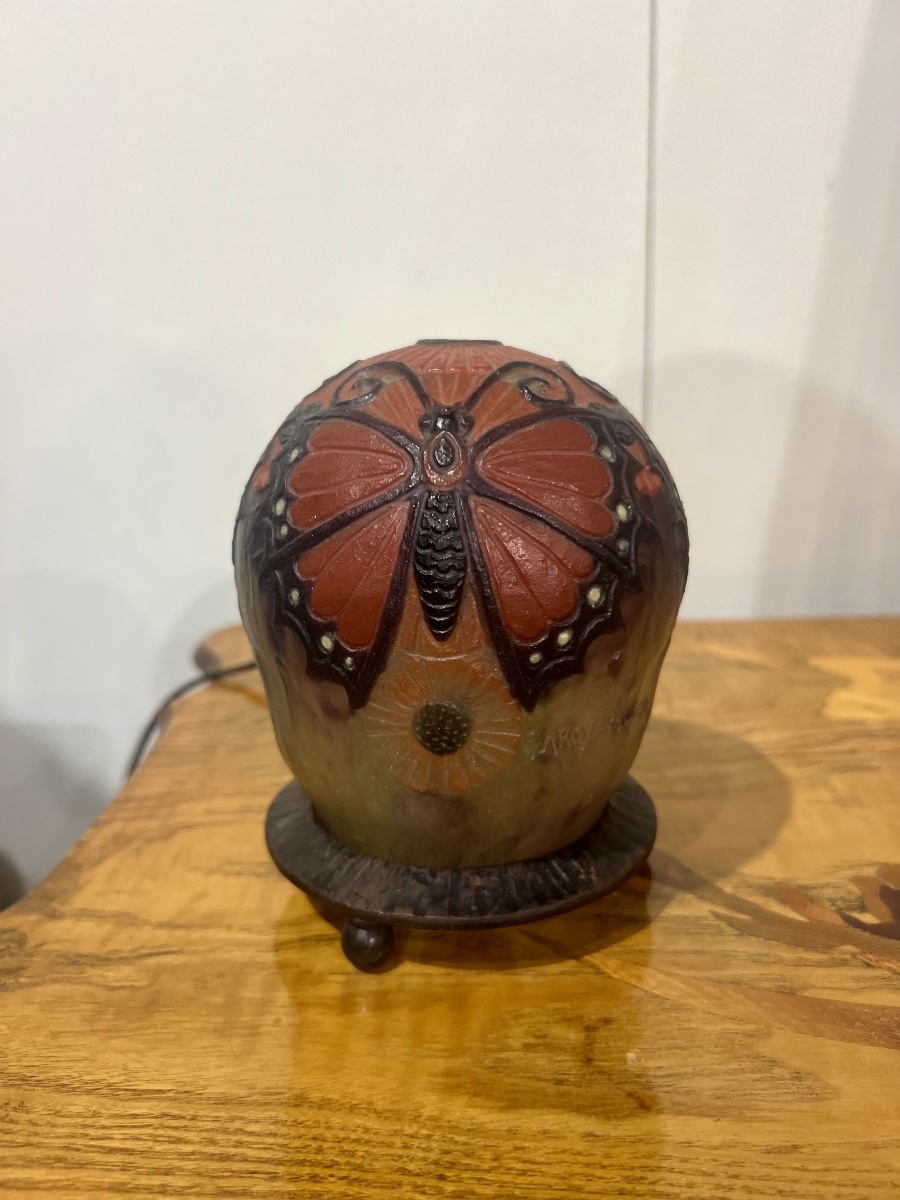 Butterflies—argy Rousseau Art Deco Nightlight -photo-2