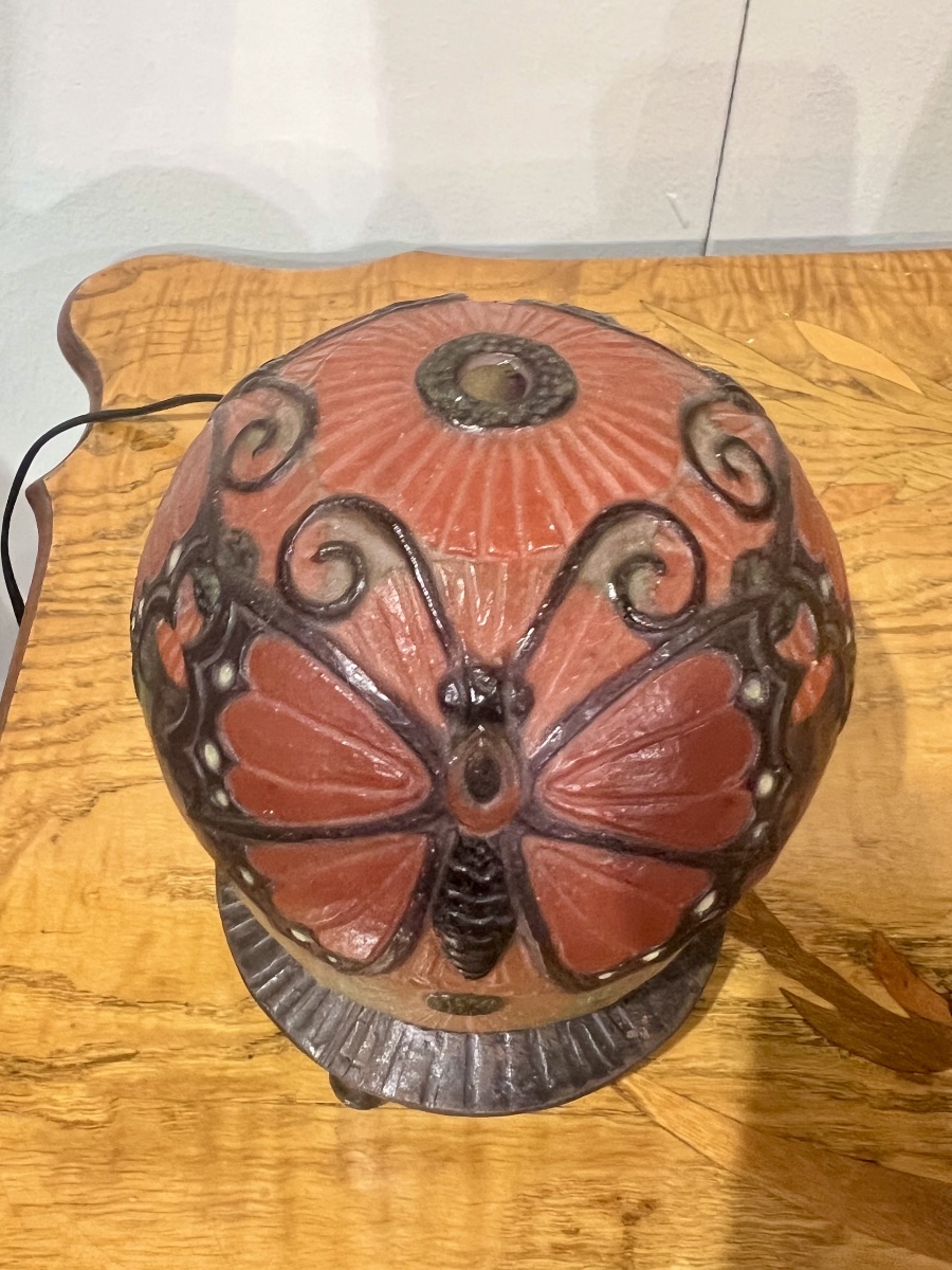 Butterflies—argy Rousseau Art Deco Nightlight -photo-4
