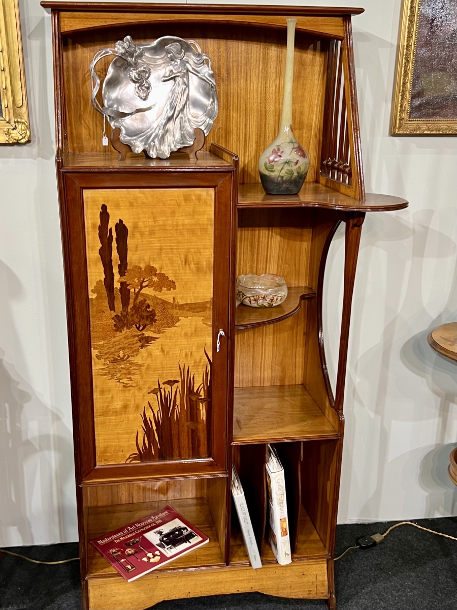 Paysage- Cabinet art nouveau Majorelle-photo-2