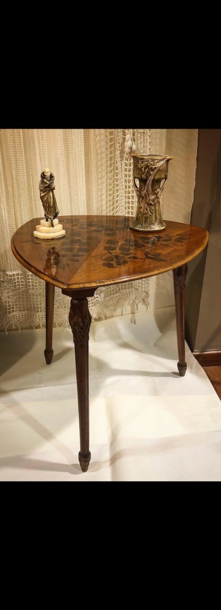Clematis - Louis Majorelle Art Nouveau Table-photo-1