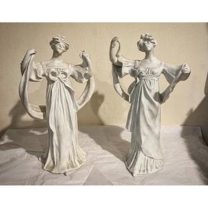 Loie Fuller- Figurines Art Nouveau Williams