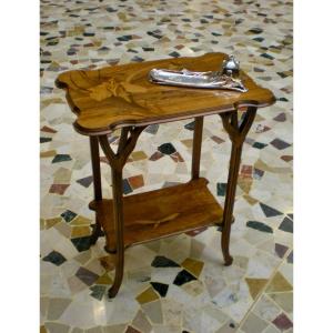 Dawn And Dusk - Gallè Art Nouveau Table