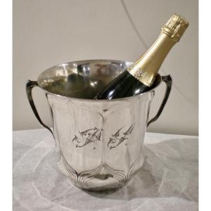Seau à champagne Art nouveau Orivit