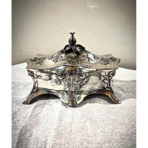 Rose - Boîte à bijoux Art Nouveau W.M.F.