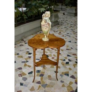 Beaucoup peu passionnement- Guéridon art nouveau Gallé