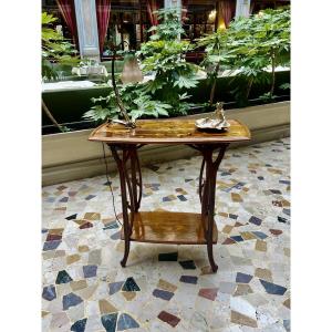 Ombelles - Table Gallé art nouveau