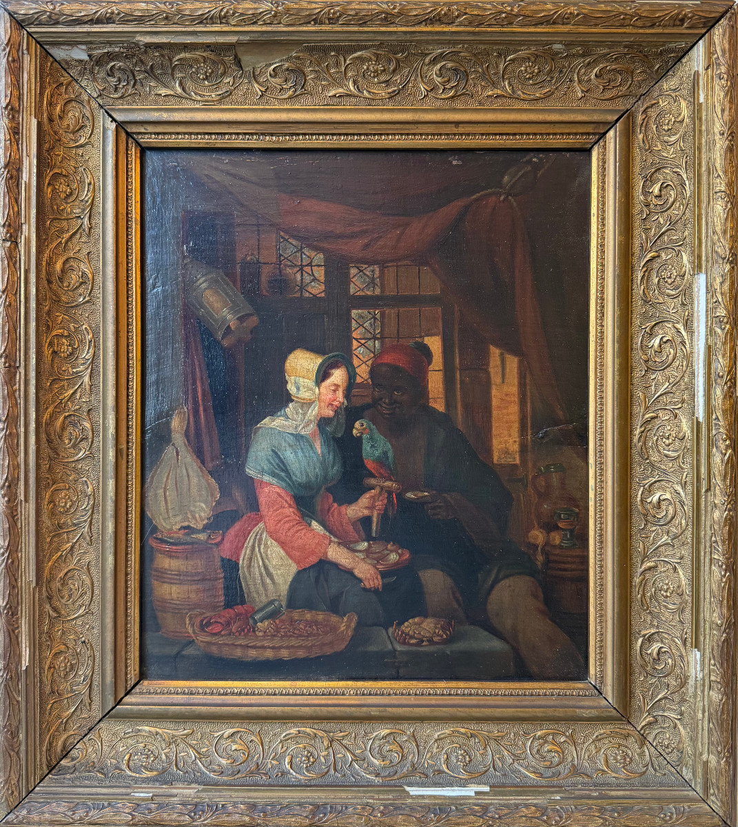 Composition With Parrots - Orientalism - Early 19th Century - Romanticism