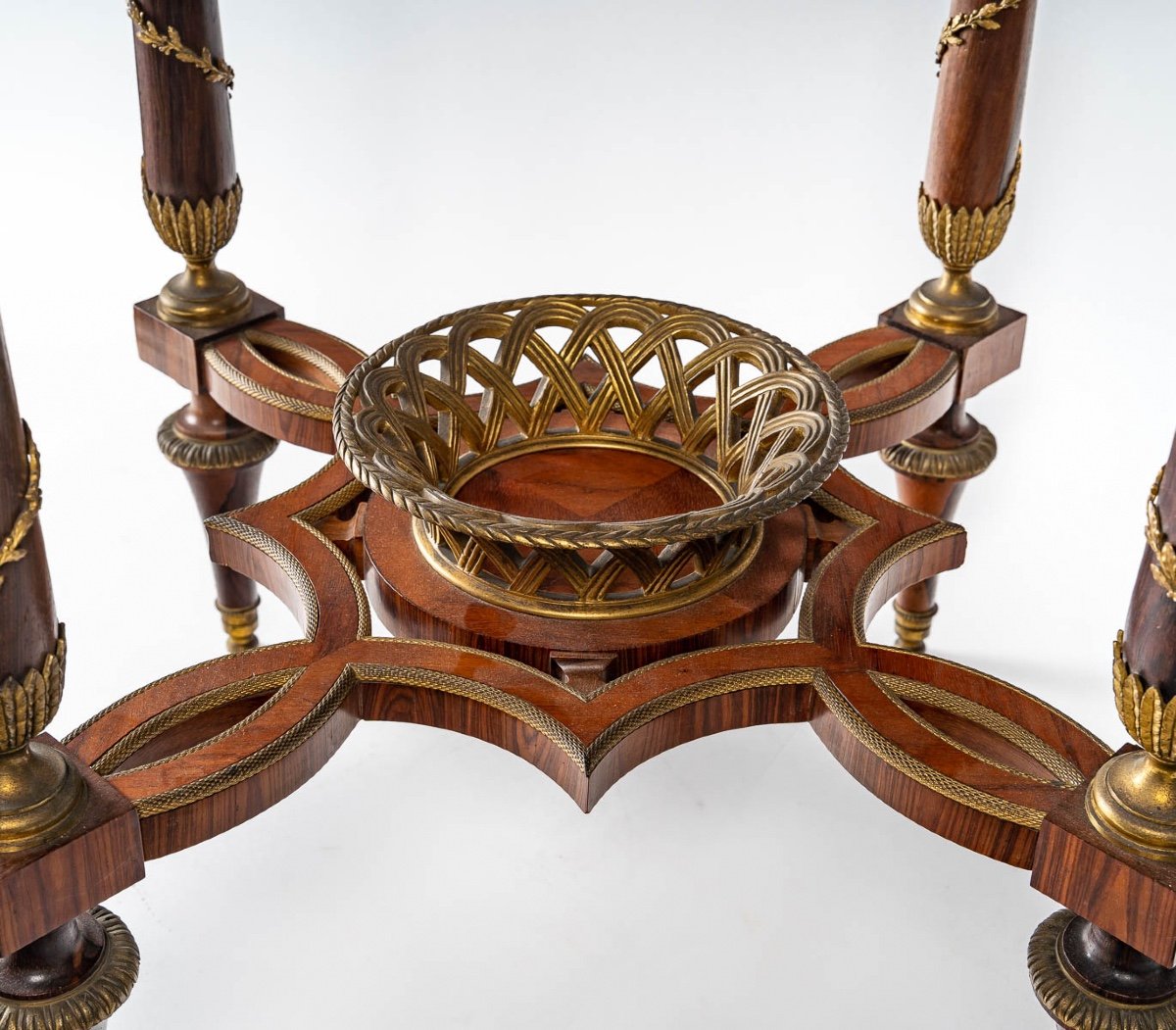 Pedestal Table Attributed To Weisweiler Early XIXth Century-photo-2