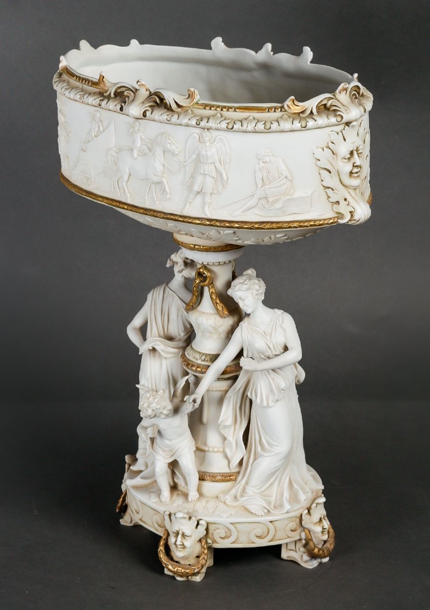 A Biscuit Centerpiece Late Nineteenth Century-photo-2