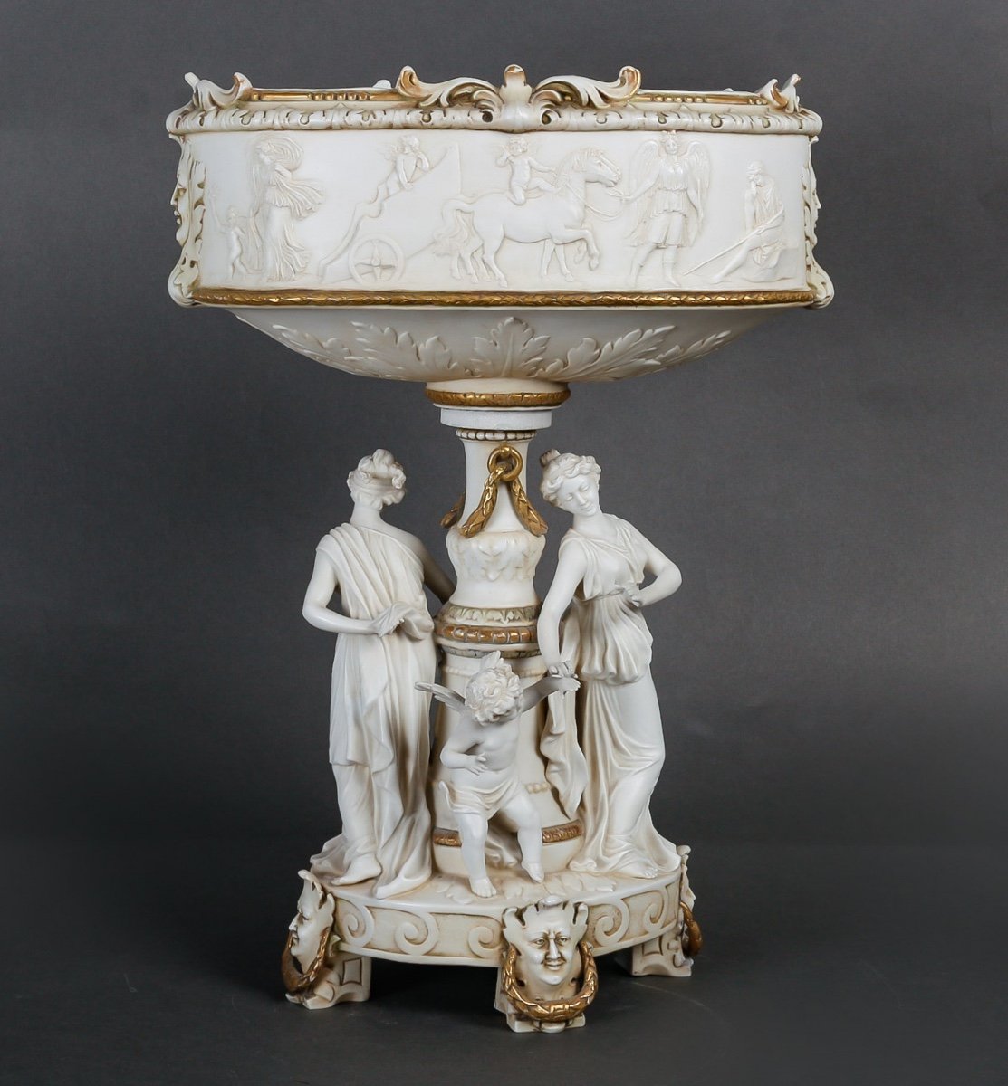 A Biscuit Centerpiece Late Nineteenth Century