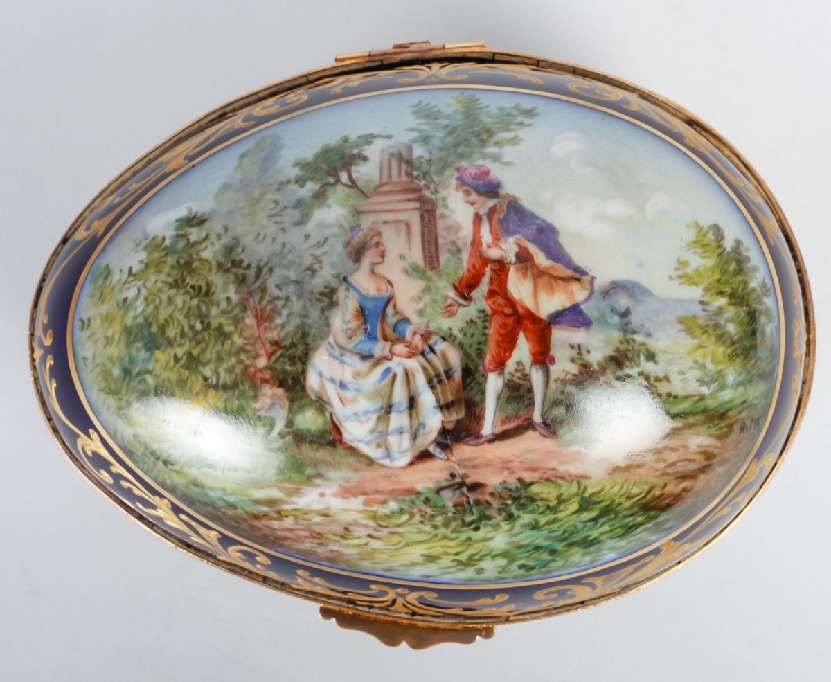 Coffret à Bijoux En Porcelaine De LIMOGE-photo-7