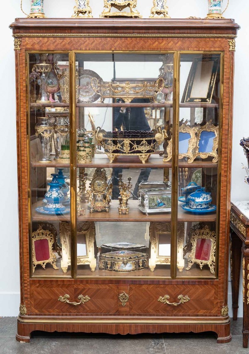 Exceptional Pair Of Sormani 19th Century Showcases-photo-4
