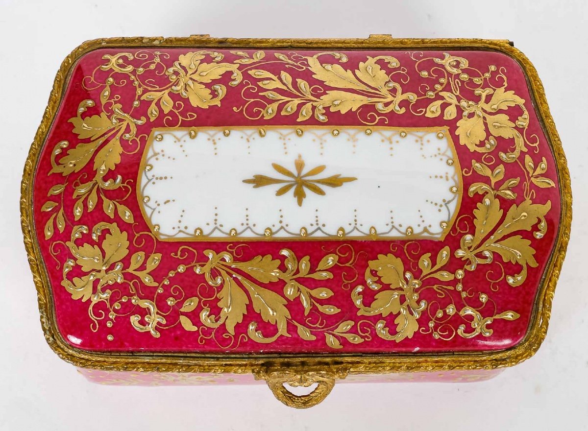 Coffret à Bijoux En Porcelaine Limoge France-photo-4