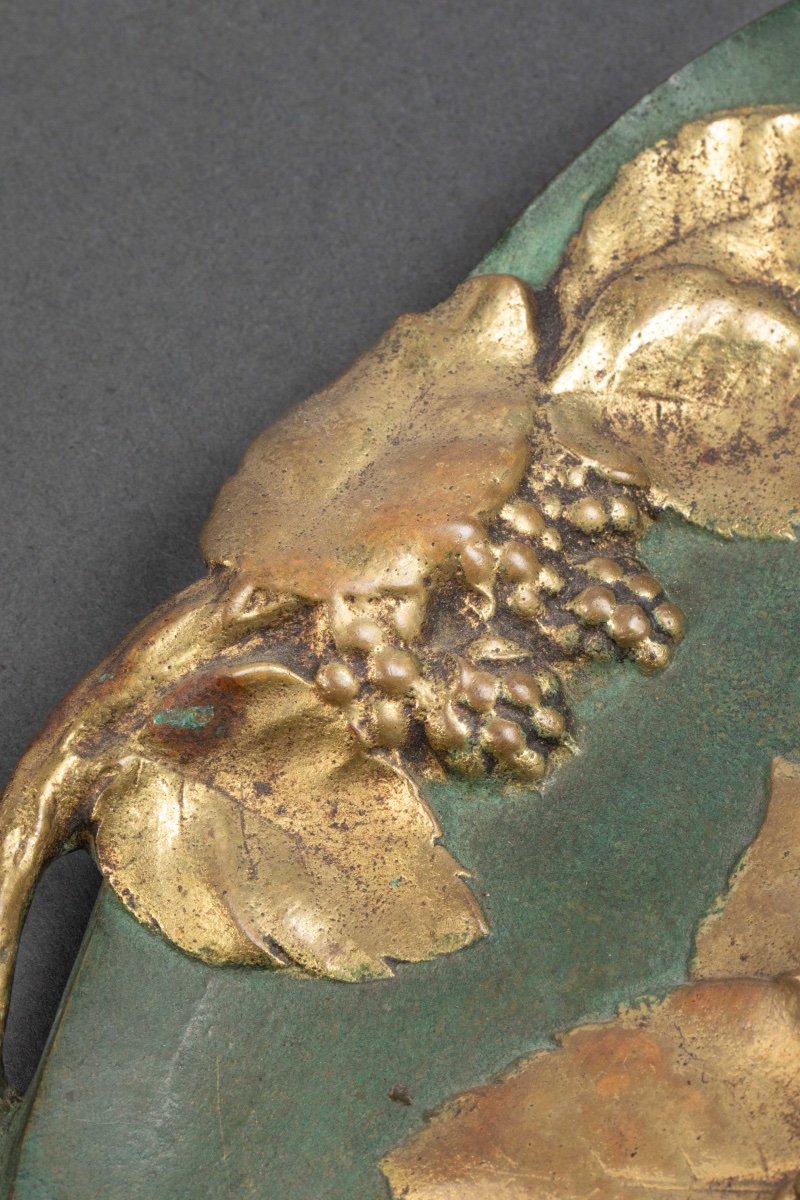 Un Vide Poche En Bronze De Style Art Nouveau, Début XXème Siècle -photo-2