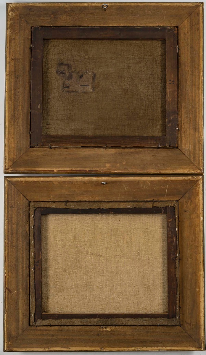A Pair Of Oil On Canvas Paintings, Still Life, Late 19th Century-photo-4