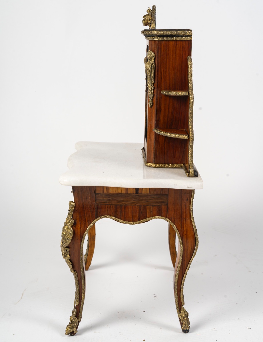 Miniature de secrétaire, fin XIXème siècle -photo-3