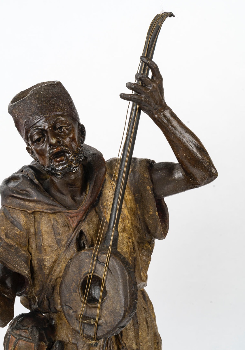 A Pair Of Orientalist Sculptures,  Early XXth Century -photo-3