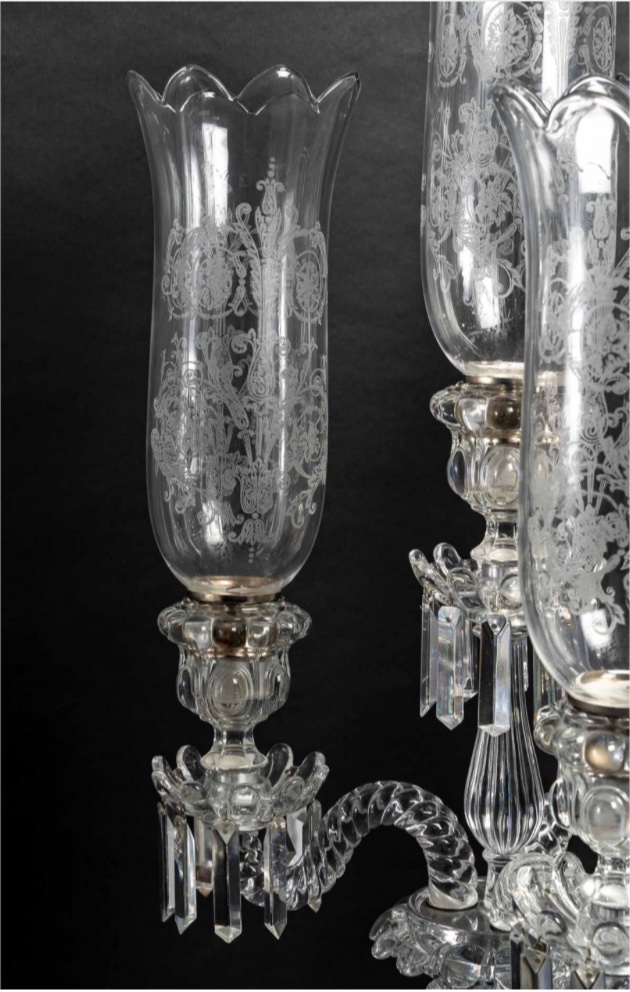 Une paire de girandoles BACCARAT, époque XXème siècle -photo-6