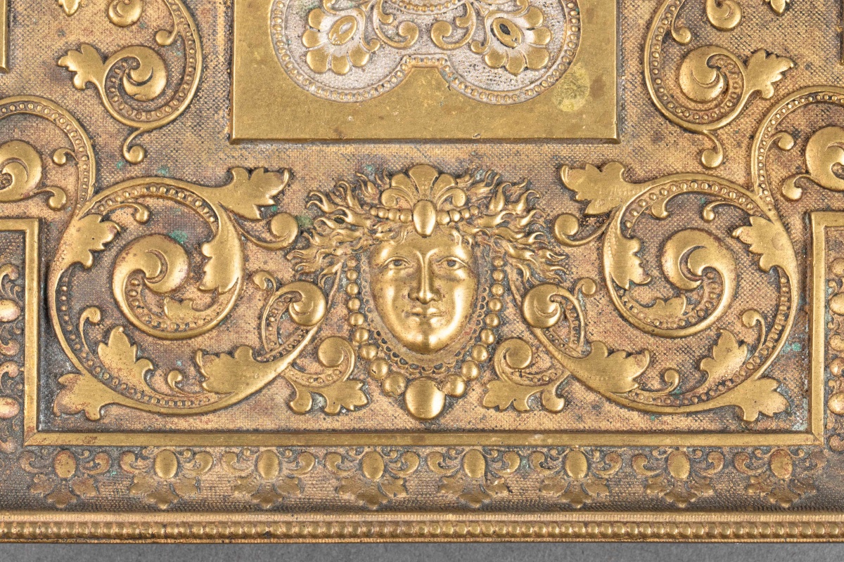 Une coupe vide-poche en bronze doré, fin XIXème siècle -photo-7