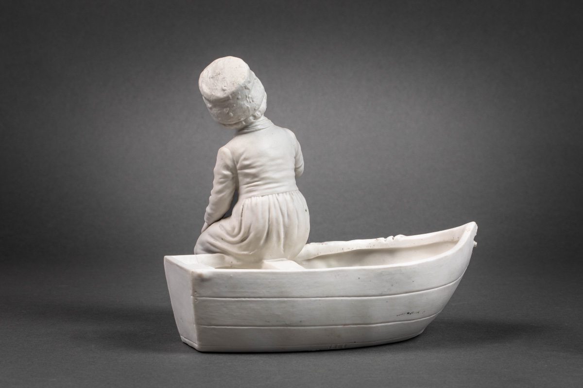 A Pair Of Biscuit Cups, Circa 1900-photo-3