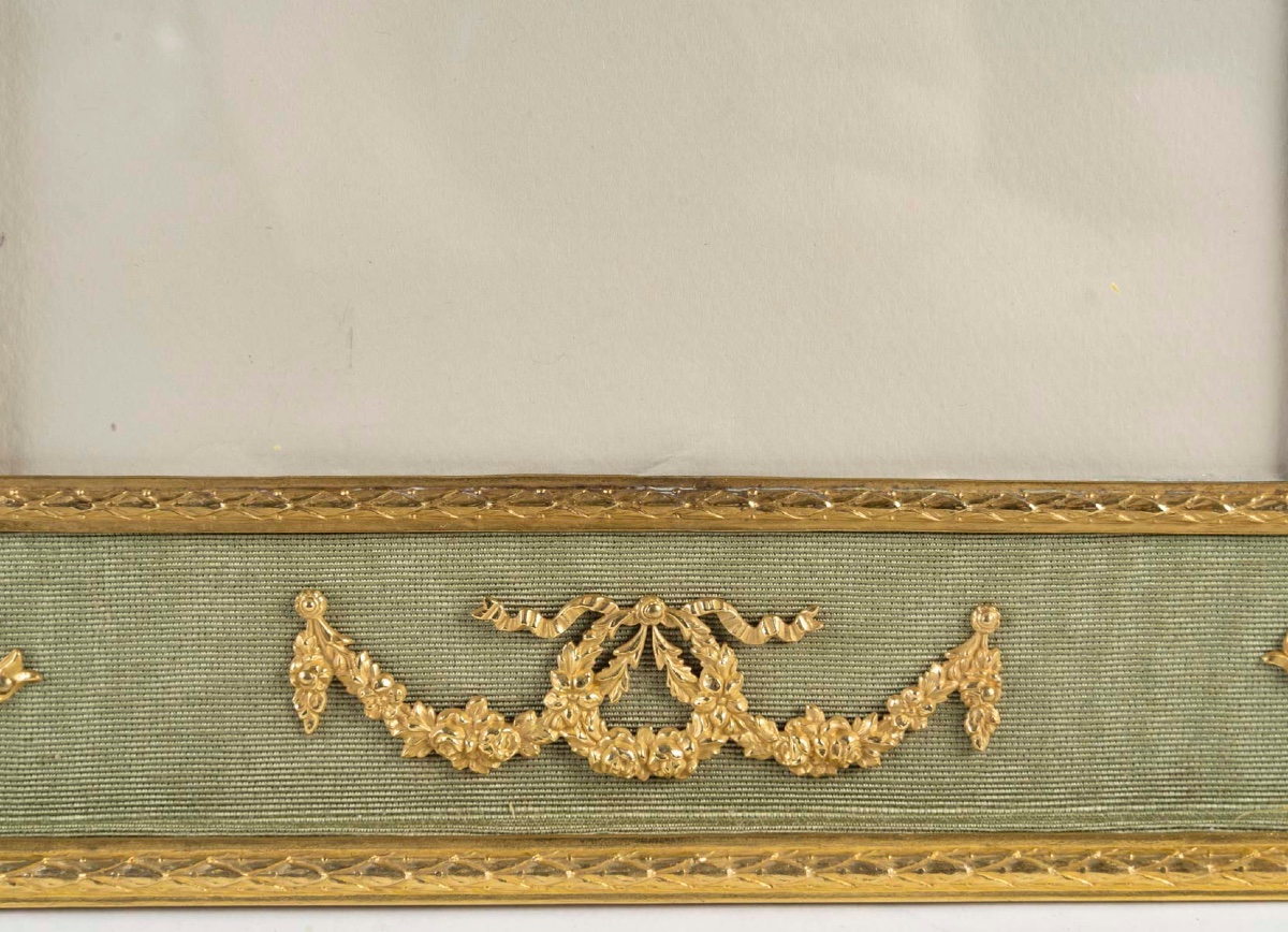 A Gilt Bronze Photo Frame, Late 19th Century -photo-5